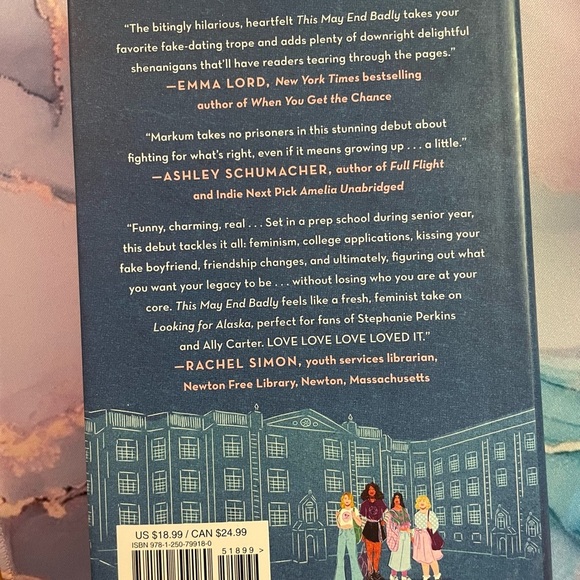 This May End Badly Book by Samantha Markum Fiction Paperback - Picture 2 of 4